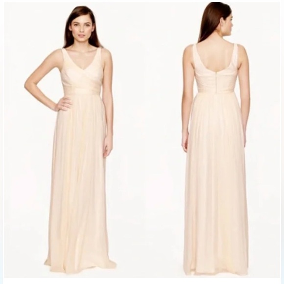 Jcrew Wedding Floor Length  Heidi Dress - Picture 3 of 3